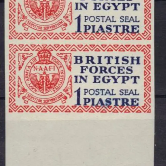 Egypt 1932 British Forces in Egypt "POSTAL SEAL" ...