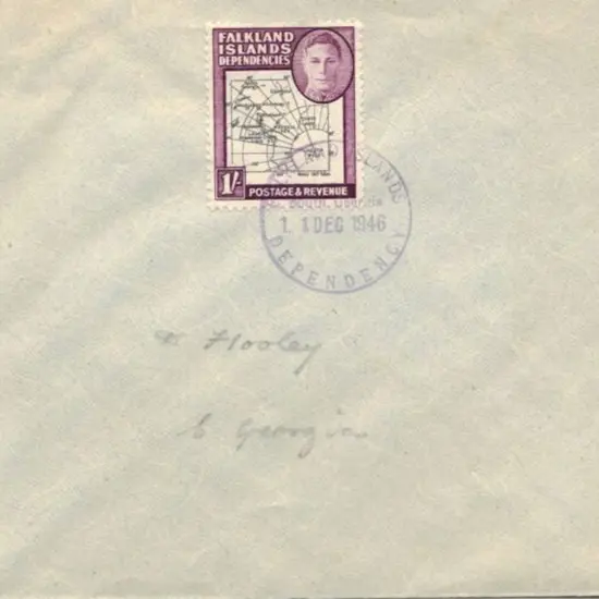 Falkland Islands Dependencies 1946 (11th Dec) 1/- ...