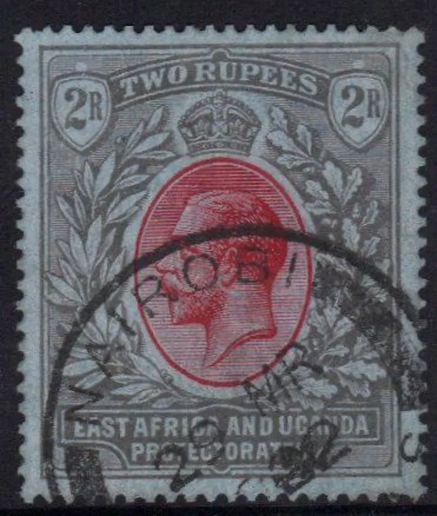 KUT 1912 2r KGV F/U with neat Nairobi cds. SG 54 ... Image 1++
