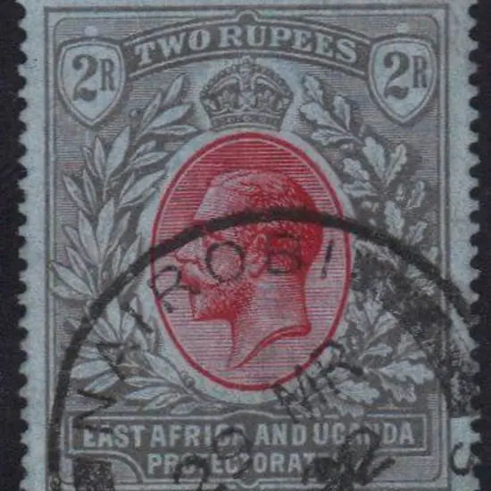 KUT 1912 2r KGV F/U with neat Nairobi cds. SG 54 ...