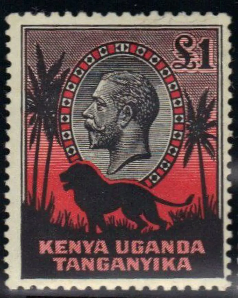 KUT 1935/37 KGV Pictorials set14 to £1. MLH with ... Image 1++