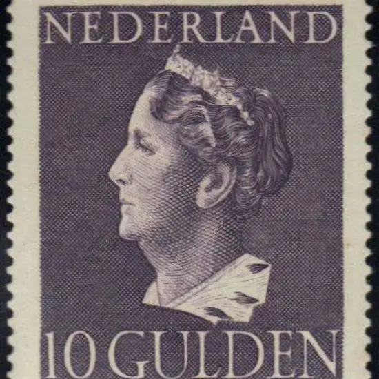 Netherlands 1946 Queen Wilhelmina high values MLH ...