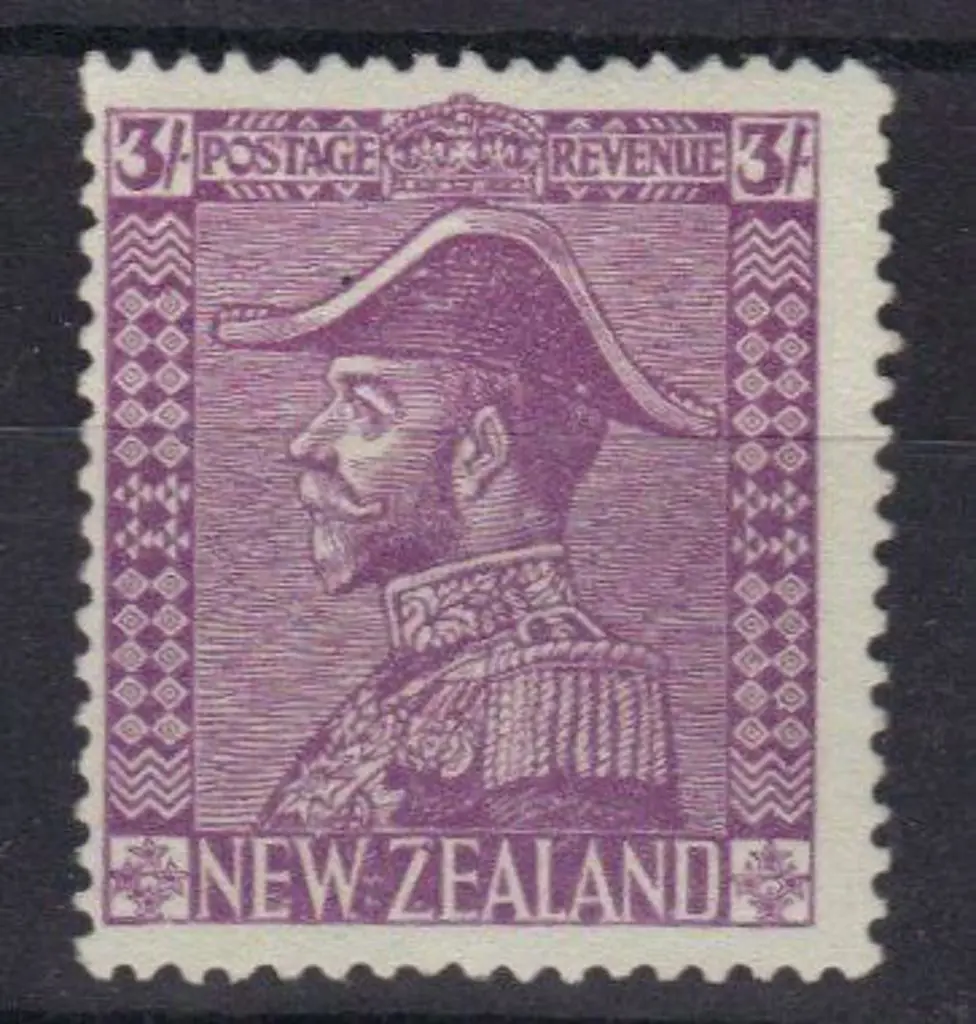 New Zealand 1926 3/- pale mauve "Admiral" Cowan ... Image 1++