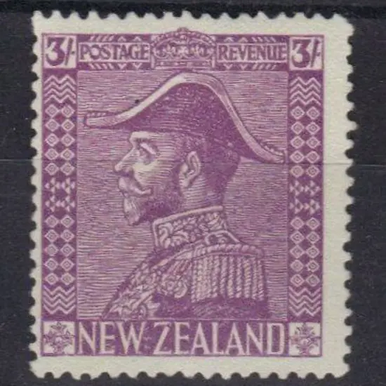 New Zealand 1926 3/- pale mauve "Admiral" Cowan ...