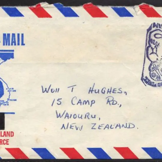 New Zealand 1966 3 envelopes from Vietnam Forces, ...