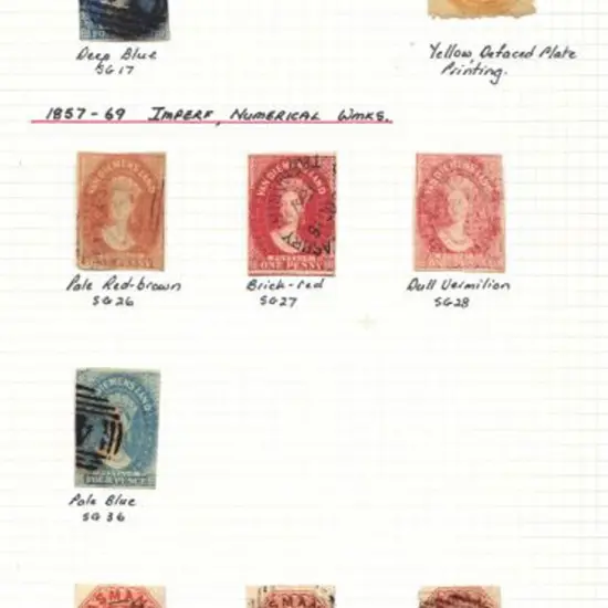 Tasmania 1855-1905 mainly used range on leaves ...