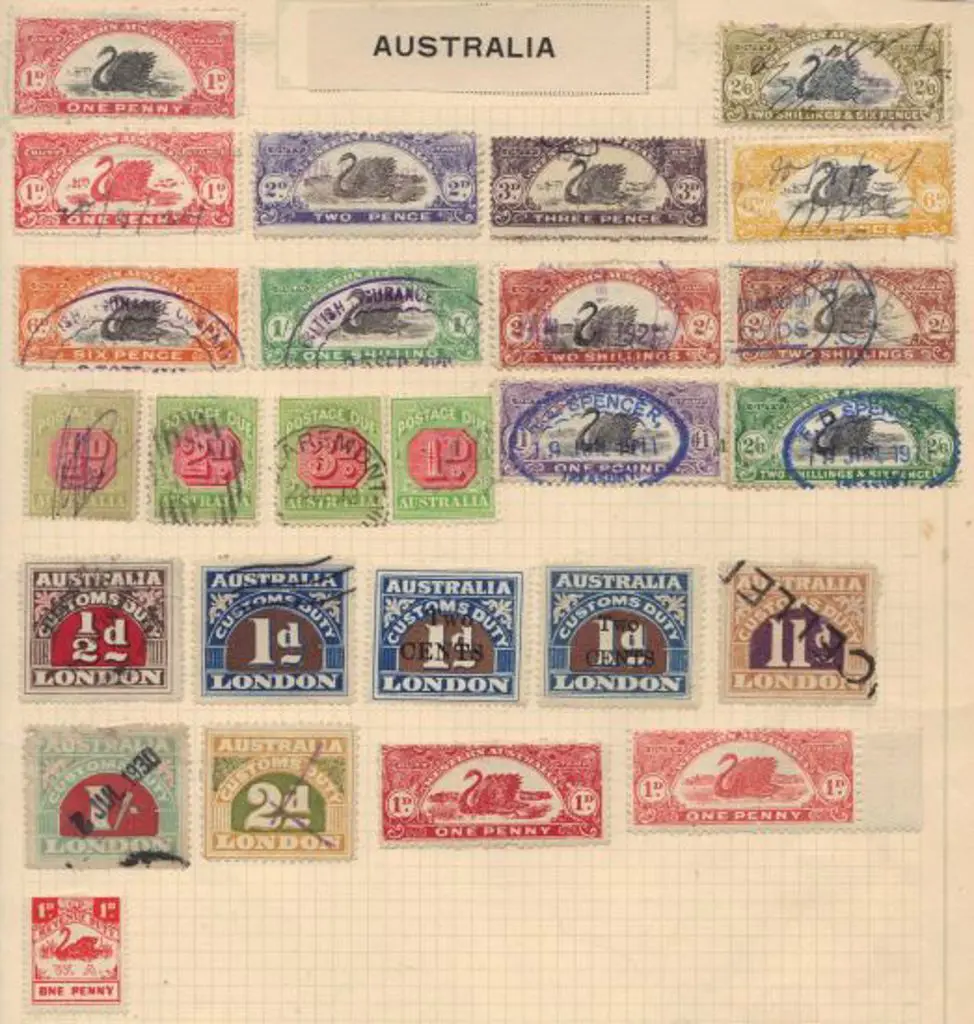 Western Australia Revenues to £1 used with British ... Image 1++