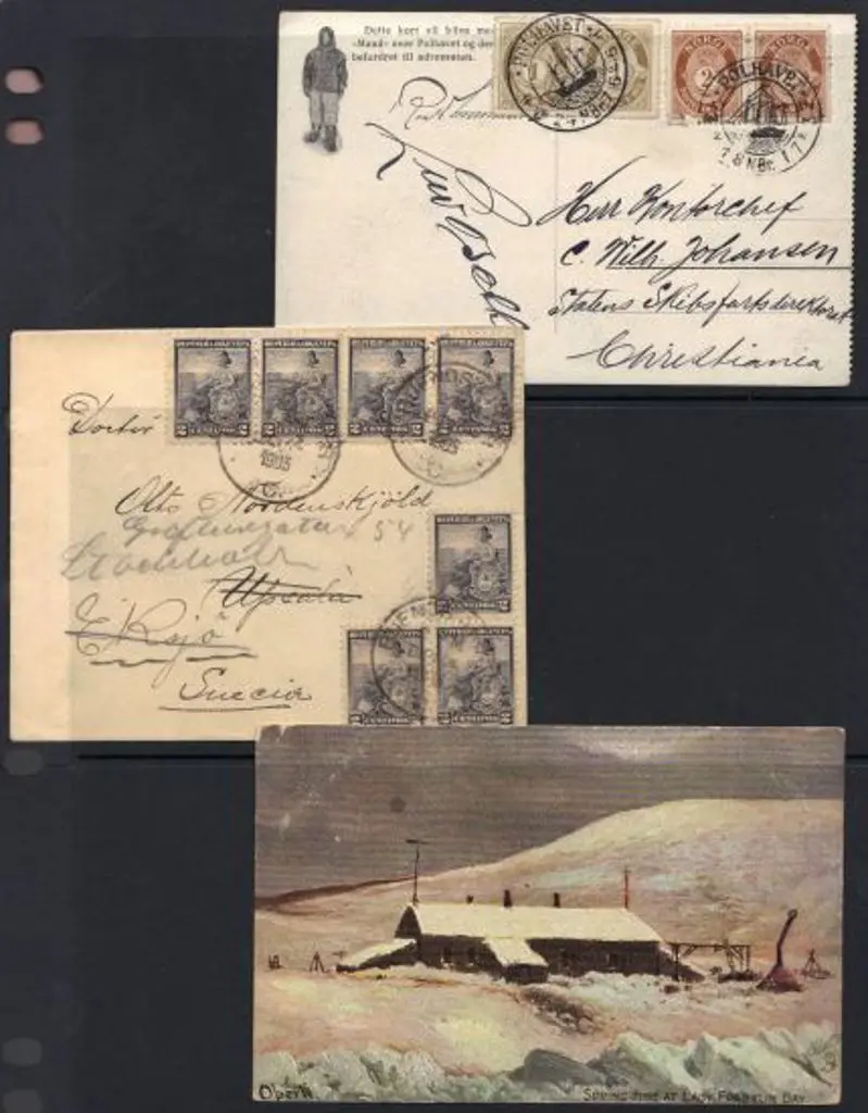 Polar Argentina to Sweden cover addressed to ... Image 1++