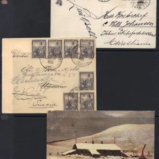 Polar Argentina to Sweden cover addressed to ...
