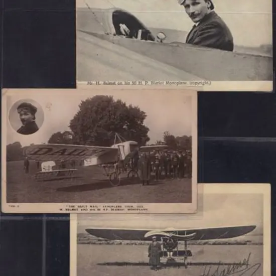 1913 London Daily Mail newspaper Aeroplane Tour of ...