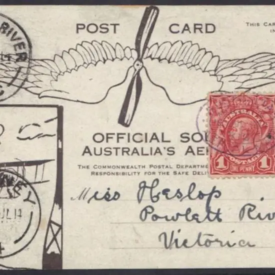 1914 (6th-18th July) Guillaux Postcard with rare ...
