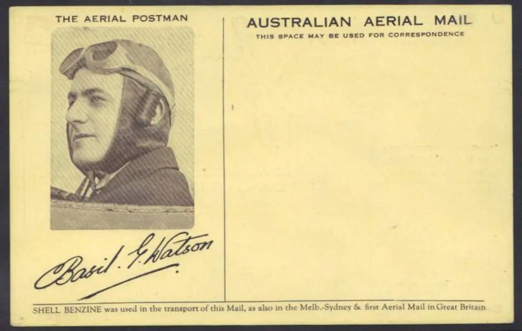 1917 Basil Watson Postcard in superb mint cond. ... Image 1++