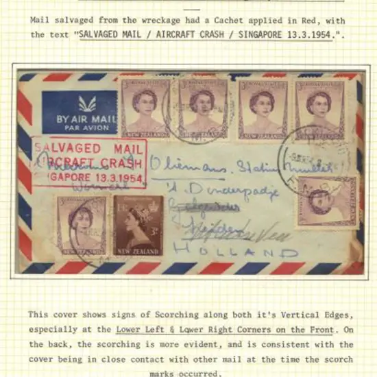 1954 (13th Mar) Belfast Crash cover from British ...