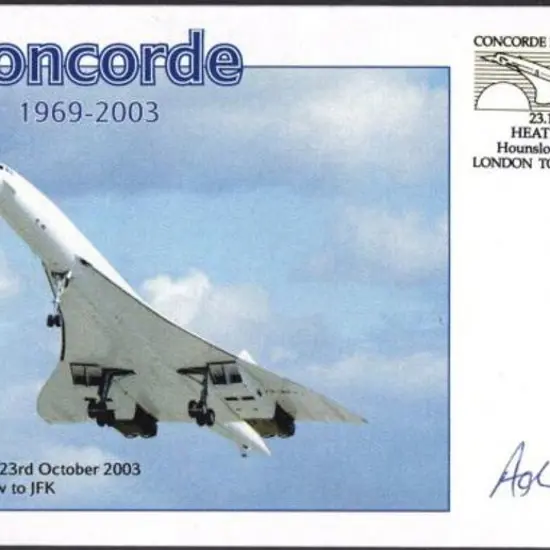 2003 (23rd Nov) Concorde Final Flight cover with ...