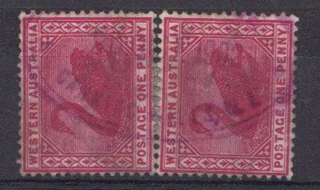Canning Mills (Post Office) ORS 1 violet ink. ... Image 1++