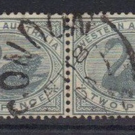 Condon type 2b, dated 18-8-1900. 80% strike on ...