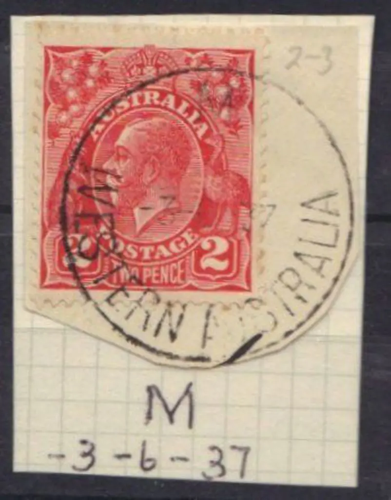 M Relief 1937 (3rd June) crisp cds on 2d KGV on ... Image 1++