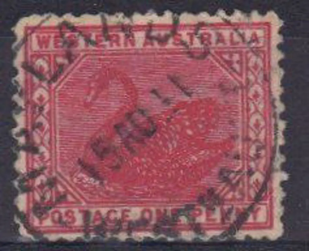Maylands B27 90% strike on 1d swan 15 Aug 1911. A ... Image 1++