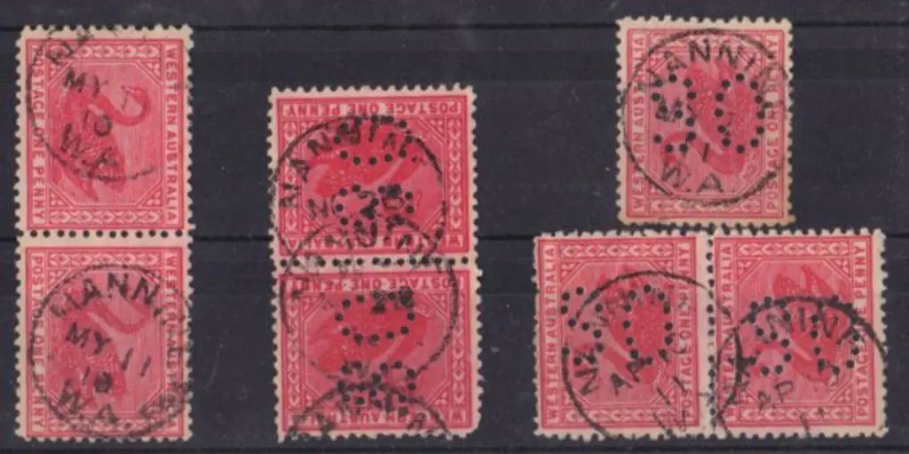Nannine 3 pairs of 1d swans incl 2 pairs with "OS" ... Image 1++