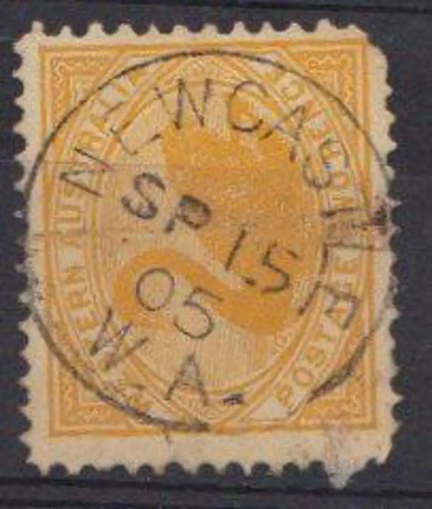 Newcastle 3b type SP 15 05 "socked on the nose" on ... Image 1++