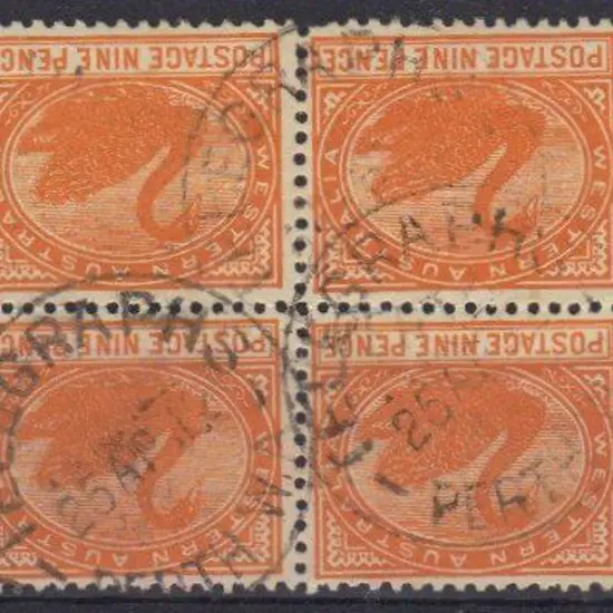 Perth Telegraphs L 28-a. Three strikes on block of ...