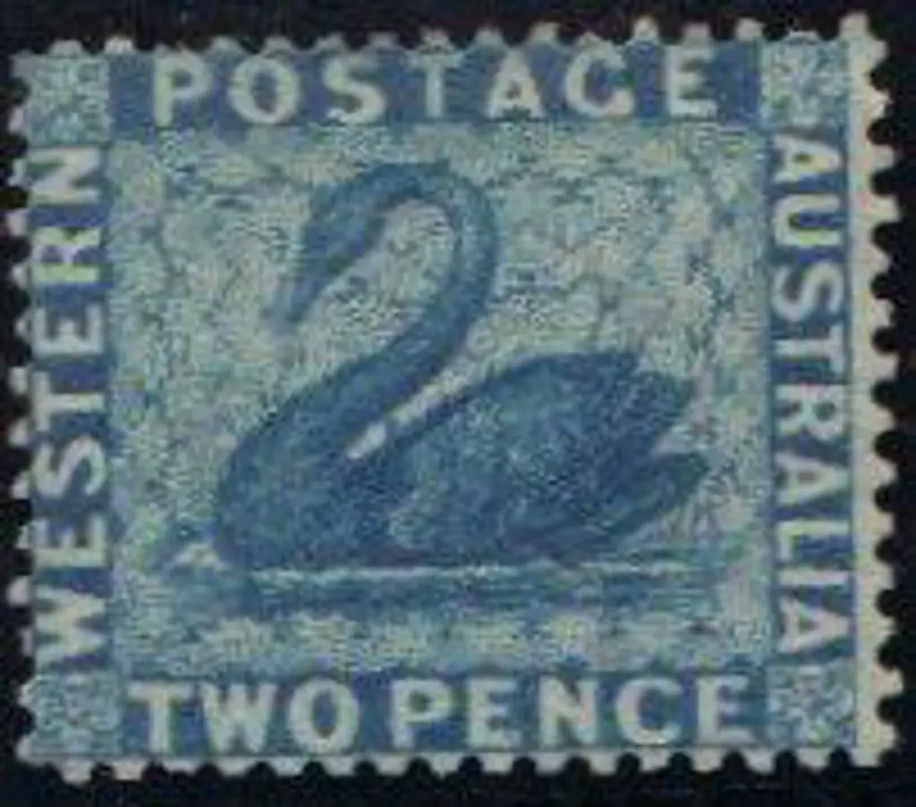 1861 2d blue, perf 14 intermediate. Unused without ... Image 1++