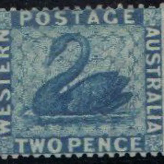 1861 2d blue, perf 14 intermediate. Unused without ...