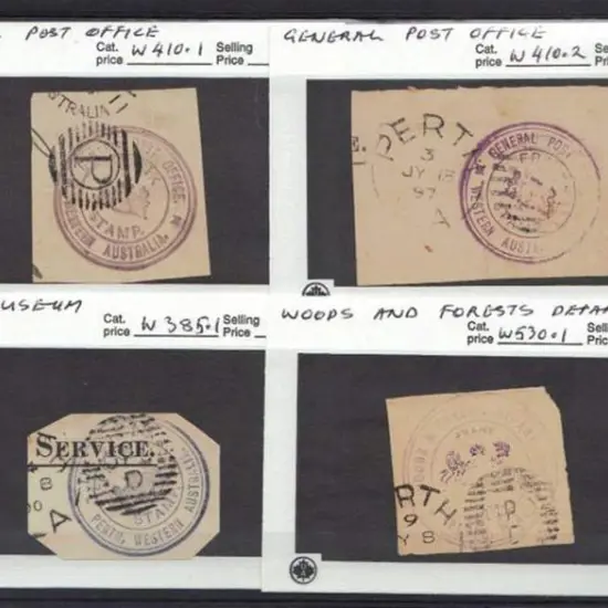 1890's-early 1900's Frank Stamps for General Post ...