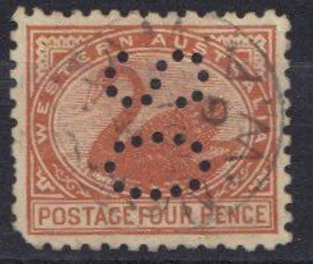 1905 4d pale chestnut perf. 11 with light cds. ... Image 1++