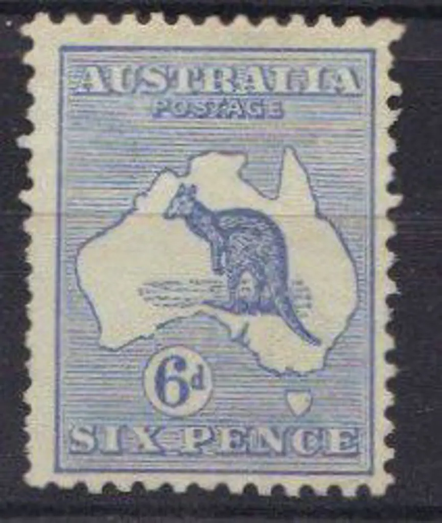 1913 1st wmk 6d ultramarine. Irregular, shortish ... Image 1++