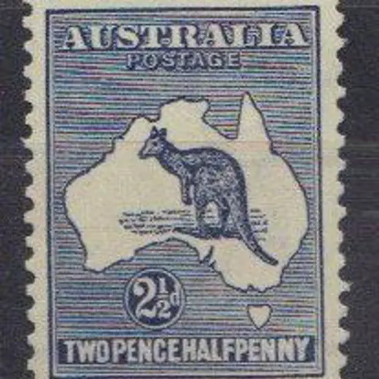 1915 2nd wmk 2½d indigo MUH well centred with one ...
