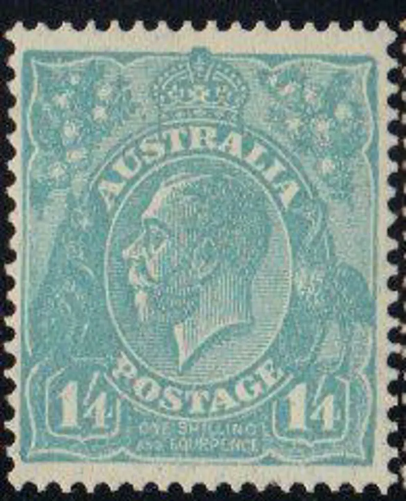 1931-36 CofA 1/4d turquoise. MLH & well-centred. ... Image 1++