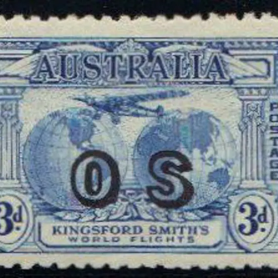 1931 Kingsford Smith 2d & 3d Kingsford Smith ovptd ...