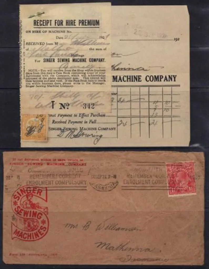 1927 cover & contents from Singer Sewing Machine ... Image 1++