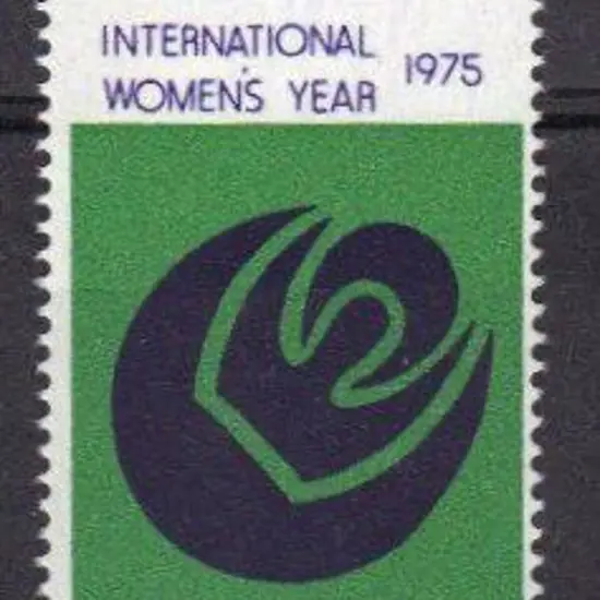 1975 10c IWY with dramatically misplaced perfs ...