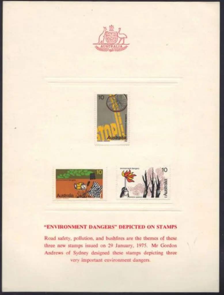 1975 Environmental Dangers & 10¢ coil (2 pairs) on ... Image 1++