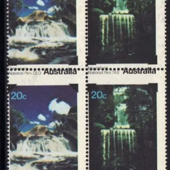 1979 20c National Parks/waterfalls se-tenant ...