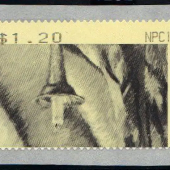 1993 $1.20 black dummy Trial CPS (Counter Printed ...