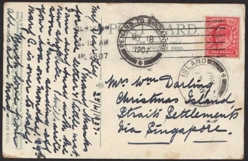 1907 (26th April) Postcard from Glasgow with 1d ... Image 1++