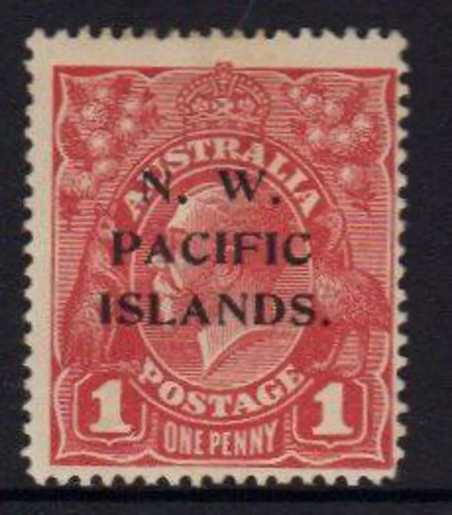 N.W.P.I. 1918/23 1d carmine-red Die II. MLH SG ... Image 1++