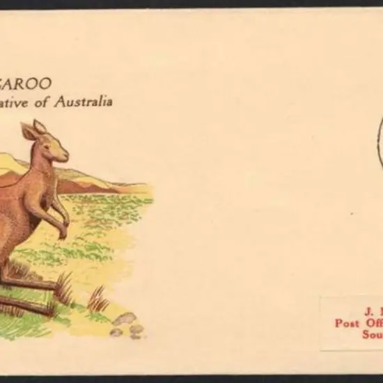 1959 (1st Dec) 5d on ½d surcharge WCS Kangaroo ...