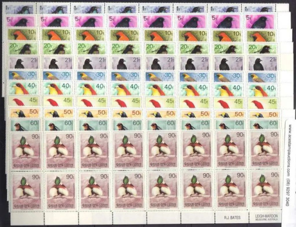 1992/93 Birds of Paradise Series II to IV set of ... Image 1++
