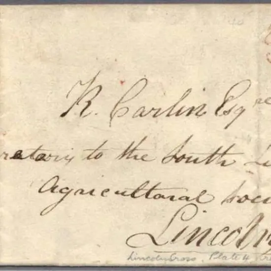 1840 (20th Aug) 1d black Pl. 4 with characteristic ...