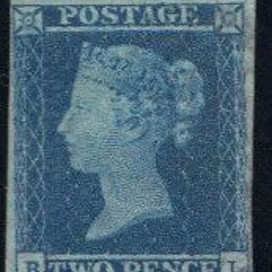 1841 2d blue. Close to large margins. Large part ...