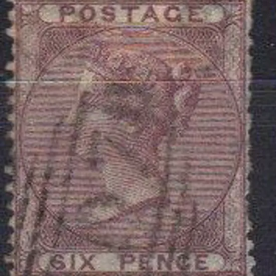 1856 6d deep lilac lightly used. Well centred but ...