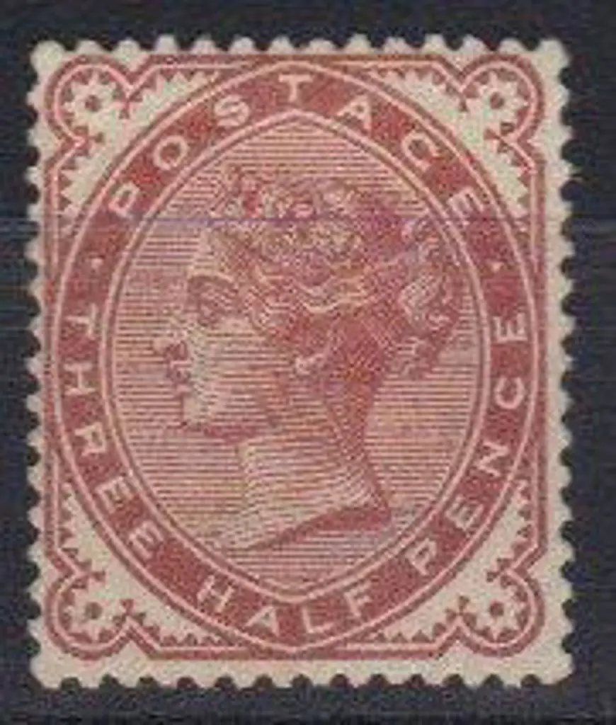 1880 1½d Venetian red. MLH with light horiz ... Image 1++