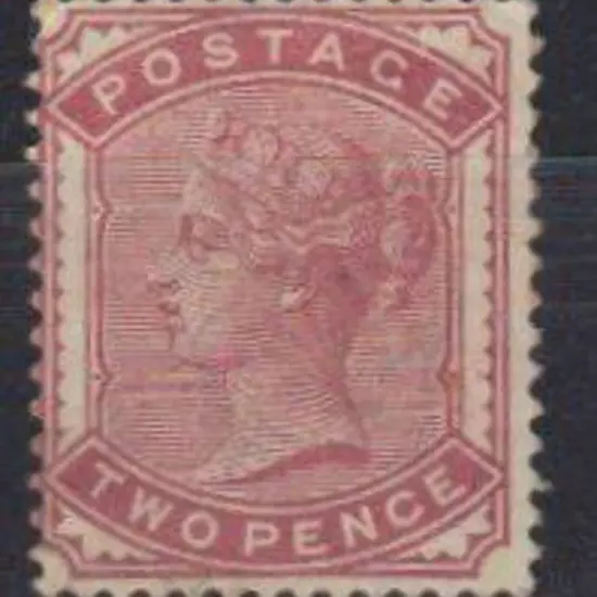 1880 2d pale rose. MLH, centred left. A couple of ...