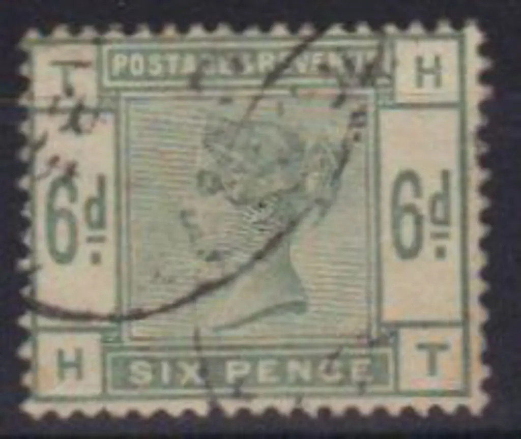1883 6d dull green with good colour. Light ... Image 1++