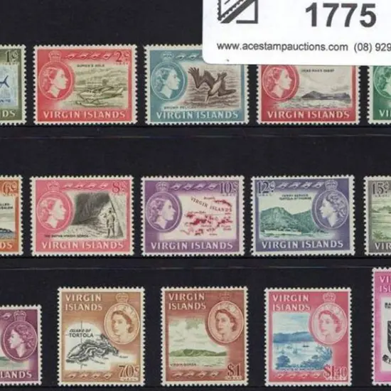 British Virgin Islands 1964/68 1c to $2.80 Defins. ...