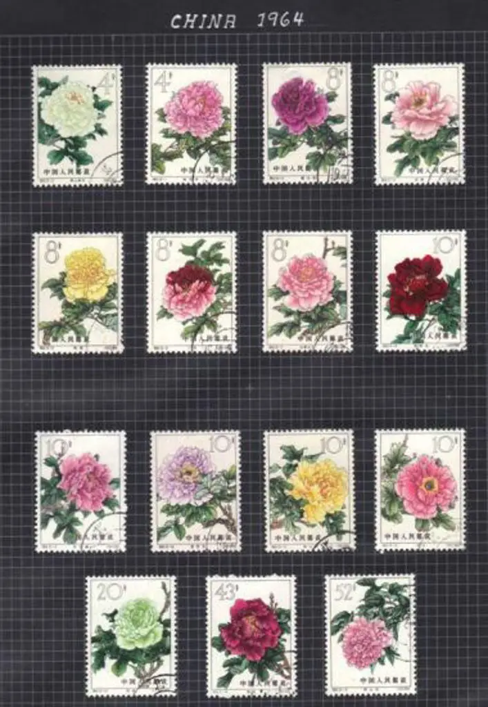 China 1960-1964 F/U range on leaves incl 1960 ... Image 1++